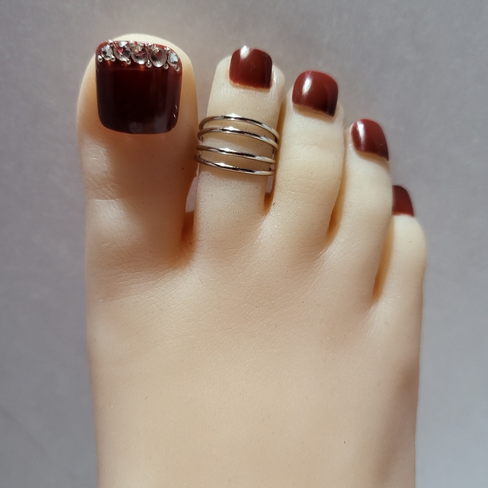 Sterling Silver Toe Rings - Picture 4 of 4